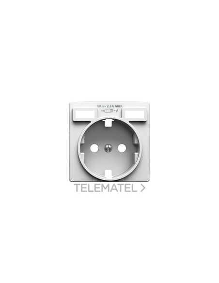 8200049-090 SIMON CARATULA ENCHUFE+ 2USB