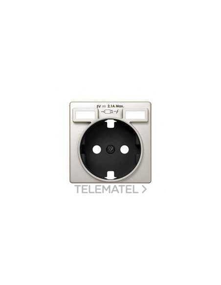 8200049-034 SIMON CARATULA ENCHUFE+ USB
