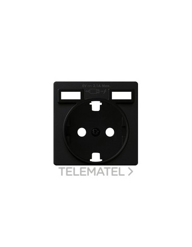 8200049-098 SIMON CARATULA ENCHUFE +2USB