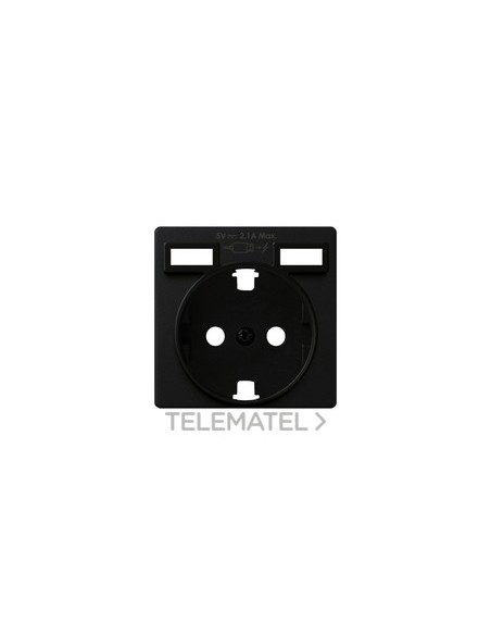 8200049-098 SIMON CARATULA ENCHUFE +2USB