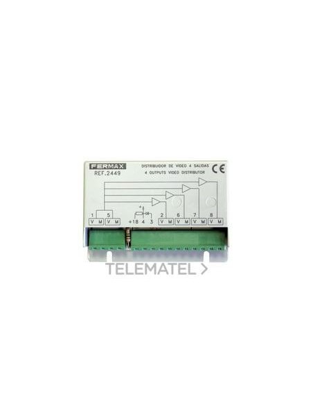 2449 FERMAX DISTRIB. VIDEO 4 SALIDAS