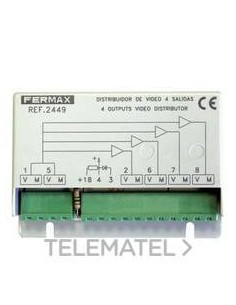 2449 FERMAX DISTRIB. VIDEO 4 SALIDAS