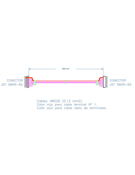 2546 FERMAX CABLE LARGO MODULO CONNECT SKYLINE
