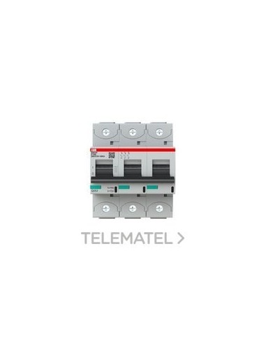 2CCG001233R0001 ABB S803P-C100 MAGNETO 3P C 50KA 100A