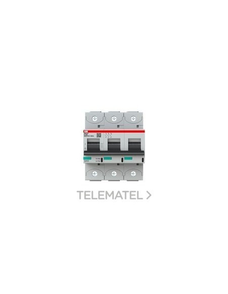 2CCG001233R0001 ABB S803P-C100 MAGNETO 3P C 50KA 100A