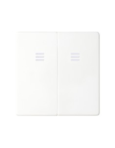 8202025-030 SIMON TECLA DOBLE LUMINOSO BL