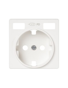 8200061-090 SIMON TAPA BASE ENCHUFE SCHUKO CON 2 USB CC BLANCO