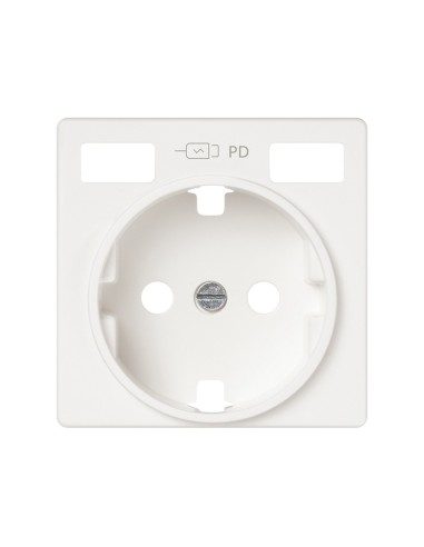 8200061-090 SIMON TAPA BASE ENCHUFE SCHUKO CON 2 USB CC BLANCO
