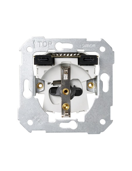7521432-039 SIMON BASE SCHUKO CON CARGADOR USB CC