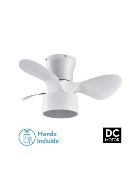 186191301 FABRILAMP VENTIL DC 24W KOS BLANCO 3 ASPAS