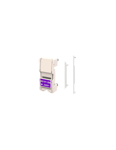 N2191 BB NIESSEN Lámpara LED para mecanismo con visor interruptor  pulsador Zenit