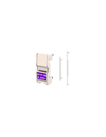 N2191 BB NIESSEN Lámpara LED para mecanismo con visor interruptor  pulsador Zenit