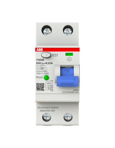 2CSF202568R1630 ABB F202B-63003 DIF