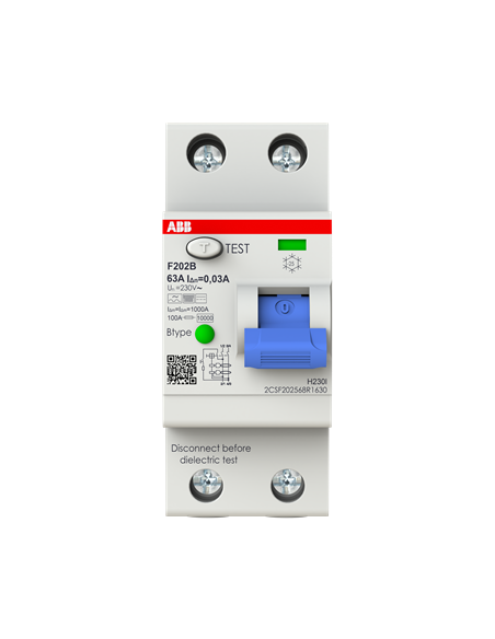 2CSF202568R1630 ABB F202B-63003 DIF