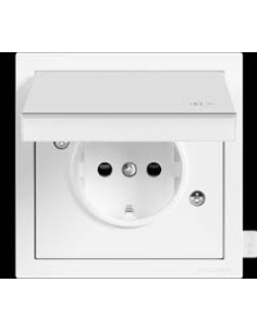 48042 BL NIESSEN VEGA TECLA CON SIMBOLO LUZ IP44