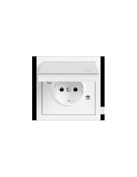 48042 BL NIESSEN VEGA TECLA CON SIMBOLO LUZ IP44