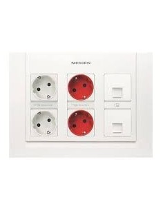 T11101 BL NIESSEN KIT 3 COLUMNAS 2BL2RJ2RJ