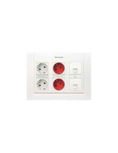 T11101 BL NIESSEN KIT 3 COLUMNAS 2BL2RJ2RJ