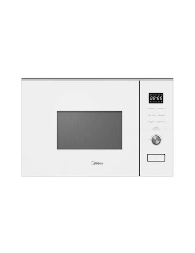 MICROONDAS MIDEA MBMTG820HWH CRISTALBLANCO INTEGRACION 20 LTS GRILL