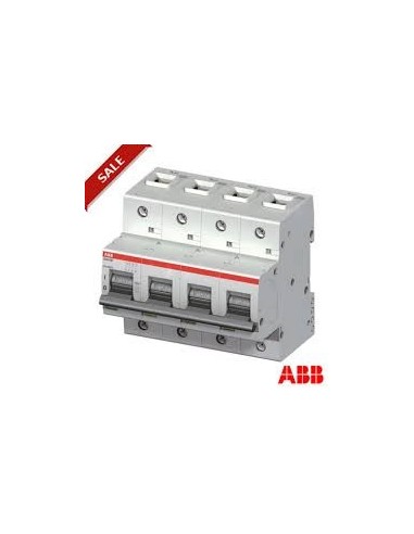 2CCS814001R0637 ABB S804B-K100 4P 100A
