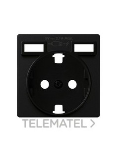 8200049-098 SIMON CARATULA ENCHUFE +2USB
