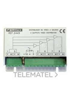 2449 FERMAX DISTRIB. VIDEO 4 SALIDAS
