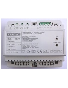 04830 FERMAX ALIMENTADOR 18VDC 3.5A DING