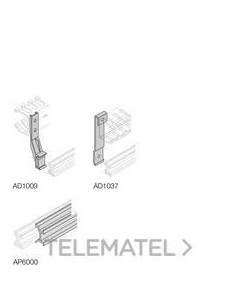 AD1037 ABB SOP.(4 UD) CANAL HORZ. 60/40