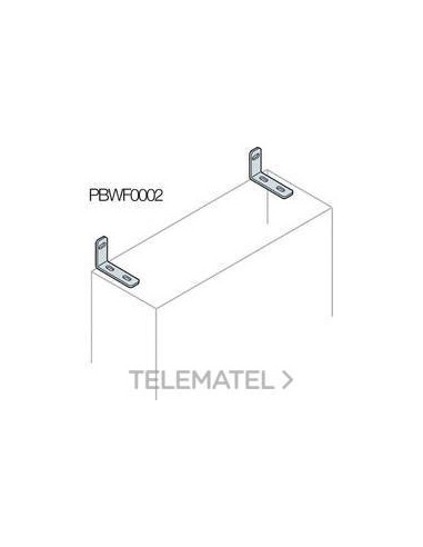 PBWF0002 ABB SOPORT FIJACION PARED(2UDS)