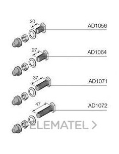 AD1071 ABB TORNILLO DE SUJECION (12 UD)