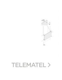 PPFB2540 ABB PANEL CIEGO PLANO H250,A400