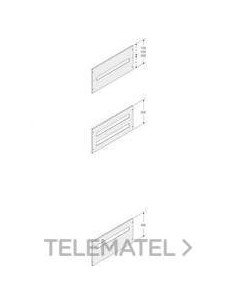 PPMU3060 ABB PANEL POSTERIOR 24 MOD