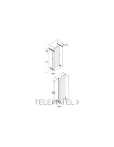 PCCM0700 ABB TRAVESAÑOS COLUMNAS INTERNA