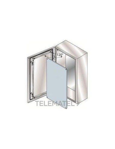 SRN4320X ABB ARM. MURAL INOX 400X300X200