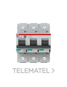 2CCG001256R0001 ABB S803P-K80 3P 80A K 50KA