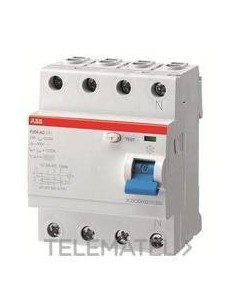 2CSF204201R3950 ABB F204AS-125/0,3 4P DIF.