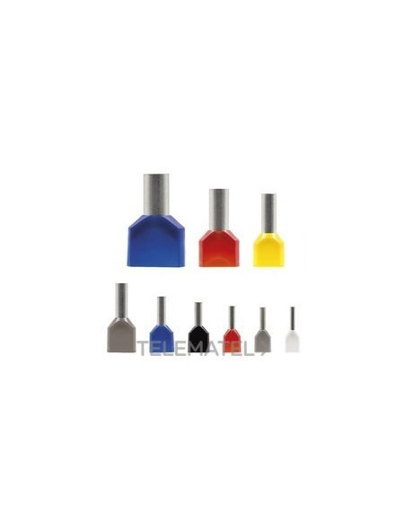 DUO-2X0,50 GAES.PUN.AIS.DIN DOB. (100U)