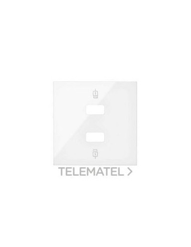 10001096-130 SIMON TAPA CARGADOR USB DBL